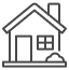 Residential design icon